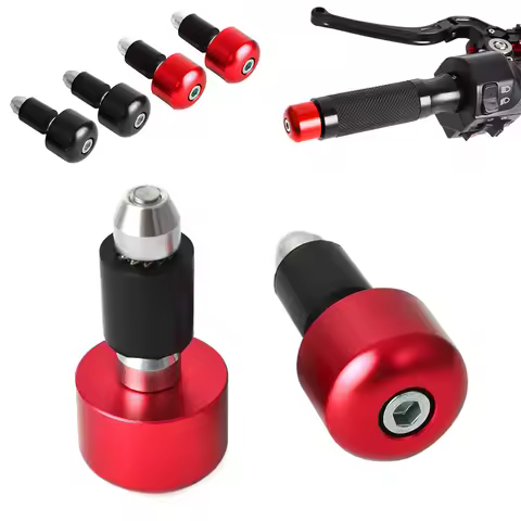 Motorcycle 7/8" Handlebar Bar End Cap Plugs for Ducati Monster S3R S4R S4 400 600 620 695 696 750 82