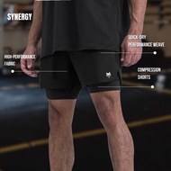 Synergy Dri Fit Phantom Shorts – Best 2-in-1 Men’s Gym Shorts for Training, Running & Activewear