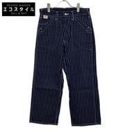 Sugar Cane SC40786 Navy Wabash Stripe Engineer Pants W30 L32 [Used]