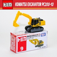 Takara Tomy Tomica No.9 Komatsu Excavator PC200-10 1:122 Diecast Car Toy Kids Gift