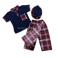 BOYS' MUSLIM CLOTHING 1 2 3 4 5 6 7 8 9 10 YEARS SARKOCI BOYS' KOKO PECI CLOTHING SET {BDD.22Oc22A}