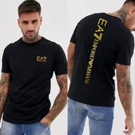 Unisex round neck in stock EA7 Original 100% Japan Short sleeve shirt men Round neckSummer ax tshirt