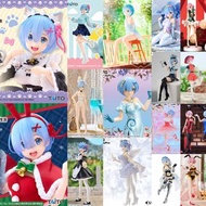 雷姆REM拉姆RAM長闊盒Re:0 ZERO從零開始的異世界生活TAITO Coreful貓耳女僕Precious Figure聖誕STYLISH OUTFIT景品Bicute Bunnies兔女郎F