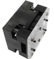 DFN8/QFN8/WSON8自動機台下壓探針燒錄座老化測試座IC轉接座IC2*2