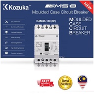 KOZUKA MS8 MCCB DIN RAIL MOUTING TYPE  3P 10A, 16A, 20A, 32A, 40A, 50A, 63A, 80A, 100A, 125A, 160A