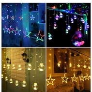 Stars with 6 large and six small bunches to decorate homes, events, shops