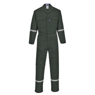 HOUSTON FLAME RESISTANT COVERALL (DARK GREEN)