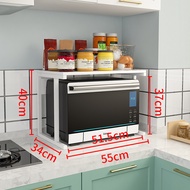 SG Local Seller Type C Kitchen Microwave Oven Rack Storage Shelf Organizer L55cm x W34cm x H40cm