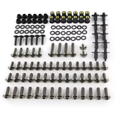 Fit For Kawasaki Z250 Z250SL Z300 Z650 Z750 Z800 Z900 Z1000 Complete Full Fairing Bolts kit Screw Wa