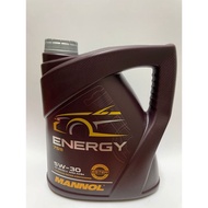 (NEW ARRIVAL) MANNOL ENERGY 7511 5W30 (4L) FULLY API SN/CH-4 ACEA A3/B4