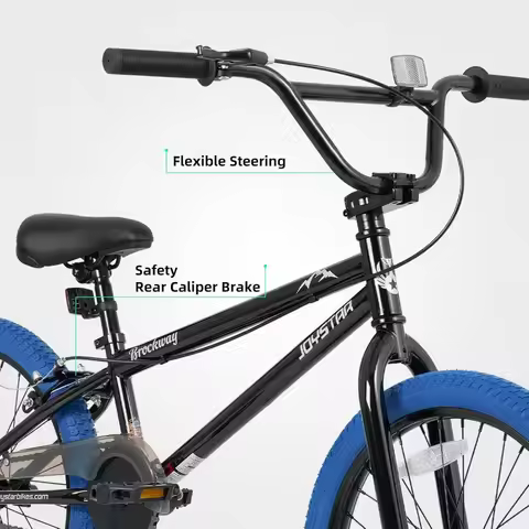 JOYSTAR Brockway Freestyle Kids BMX Bikes 20" 24" Kids Bicycles for 6-14 Years Old Boys Girls
