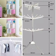 Jemuran Lipat/Jemuran Menara Tingkat 3/Jemuran Baju Bayi