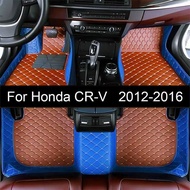 Custom Floor Mat Fit for Honda CRV CR-V 2012 2013 2014 2015 2016 Auto Accessories Car Foot Carpet