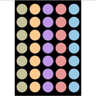 Kpop JOURNAL DOT STICKER AESTHETIC TUMBLR DOT STICKER Plain