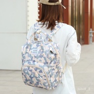 🚓Portable Mummy Bag Baby Diaper Bag Multi-Functional Backpack Large Capacity Portable Baby Wrap Diaper Bag Mother Bag