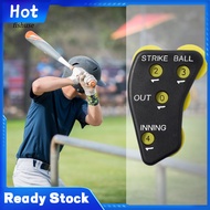 KDFH- Baseball Referee Counter Umpire Pitch Counter 1pc/2pcs Baseball Umpire Clicker 4 Wheel Softbal