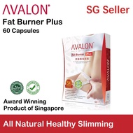 Avalon® Fat Burner Plus 60 Capsules – Slim Down with no Side Effect – Natural Ingredients – Increases Metabolism – Burn Excess Body Fats – Support Liver , Kidney &amp; Joint Health – Maintain Healthy Cholesterol &amp; Blood Sugar Level – Ready Stock – SG