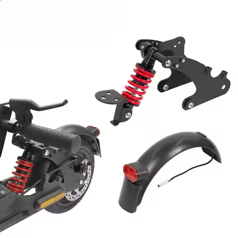 Modifited Damping Suspension Fork Rear Shock Absorption Kit for Xiaomi M365 1S Pro Pro 2 E-Scooter R