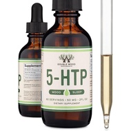 5HTP Liquid Drops - More Absorbable and Effective Than 5 HTP Capsules (60 Servings of 50mg 99%+ 5-HT