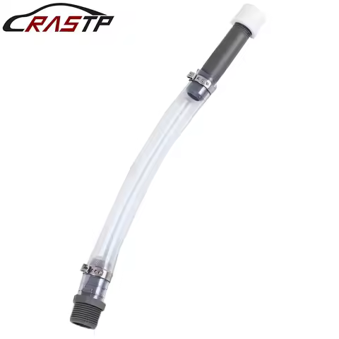 RASTP-High Quality Flexible Racing Fuel Hose With Hose Elbow Kit For VP Racing Fuel LC2 Tank Scribne