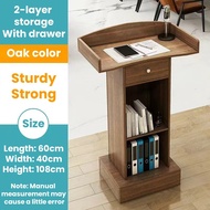 🎙️Speaker Podium Stage Stand Reception Lecture Hall Table Host Speech Talk Emcee Desk Meja Ucapan CO