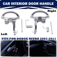 Carrie8 Left Right Door Handle Satin Chrome For Dodge Nitro 2007-2011 Car Interior Door Handle 68004