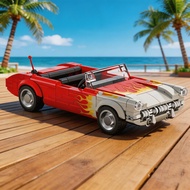 [COD] Great value promotion: XBert building blocks, Corvette C1 sports car, antique American style, 