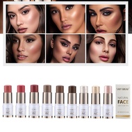 Highlight Contour Blush Multifunctional Makeup Stick Color Long-lasting Face Easy Mekup 6 To O8q8