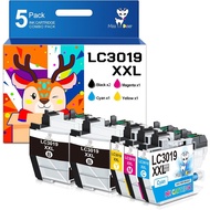 Miss Deer LC3019XXL Ink Cartridges, Replacement for Brother LC3019 LC3019XXL LC3017 High Yield Work 
