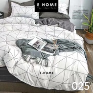 [EHome] IKEAstyle 950TC Cadar Tilam Cadar Katil 2IN1 Single Fitted Bedsheet Pillowcase Cadar White G