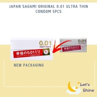 Japan Sagami Original 0.01 Ultra Thin Condom 5pcs