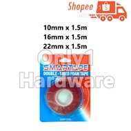 SMARTAPE ACRYLIC DOUBLE SIDED TAPE CLEAR ACRYLIC FOAM DOUBLE SIDED TAPE TRANSPARENT ACRYLIC FOAM DOU