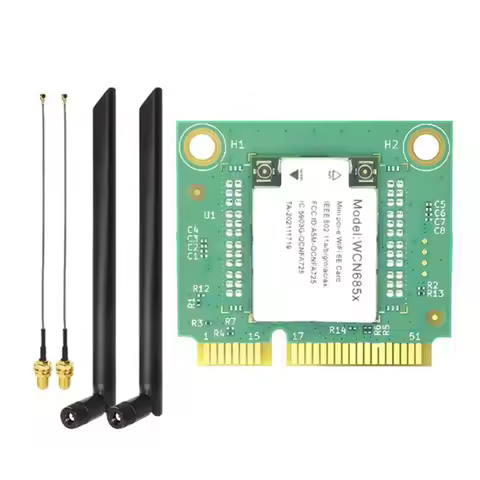 Upgraded NFA725 NFA765 WCN685 WIFI6E AX6000 Wifi Module 2.4G 5G 6G Bluetooth 5.2 Mini PCIE Wireless 