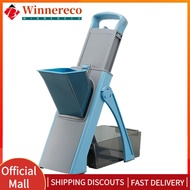 【winnereco】Multifunctional Vegetable Cutter 304 Stainless Steel Lemon Slicing Tool Anti-Slip for Pot