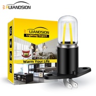 1pc Ruiandsion Oven Light E14 LED Bulb 110-130V 220-250V Z187 T170 High Temperature Resistnce Microwave Bulb And Bulb base White Warm White