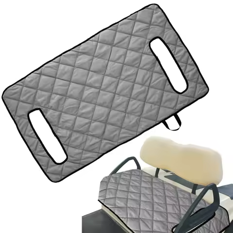 Golf Cart Seat Cover Soft Non-Slip Golf Cart Seat Towel Breathable Golf Cart Seat Blanket Covers Fit