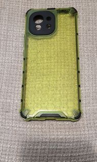全新 100% new 小米 Xiaomi Mi 11  半透明綠色 手機保護套/殼防摔 氣囊軟硅膠 air cushion protect case