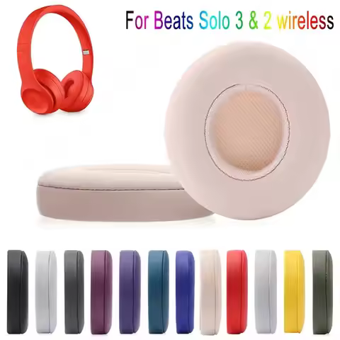 Replacement Earpads for Beats Solo 2 & 3 by Wicked Cushions Ear Pads for Beats Solo3 Wireless ON-Ear