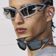 New Fashion Future Technology Sunglasses Women Brand Vintage Punk Sun Glasses Female Hip Hop Shades 