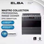 ELBA Mastro Collection Professional Range Cooker EPRC-Q9889TFT(GR) - TFT LCD Display