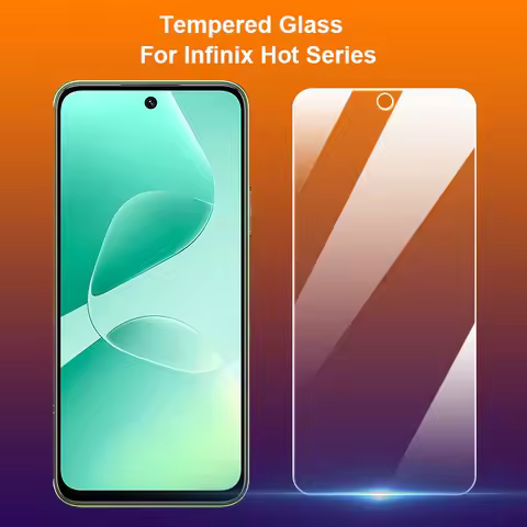 For Infinix Hot 60 60i 50 50i 40 40i 20 30 30i 20S 20i Pro Play NFC 5G Clear Tempered Glass 9H 2.5D 