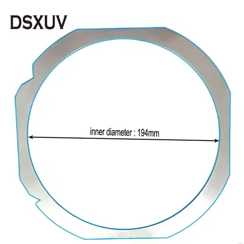 DSXUV 6 Inches Wafer Iron Hoop Wafer Frame Ring SUS420J Material Dicing Frame Iron Ring Semiconducto
