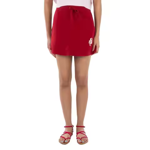 Isabel Marant | Ladies Red Amelie Cotton Short Skirt