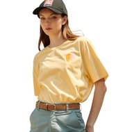 BODY GLOVE Womens SUMMER PARADISE T-Shirt เสื้อยืดคอกลม สีเหลืองอ่อน-14