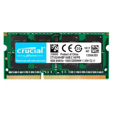 RAM Sodimm DDR3L 4GB 8 GB 16 GB 1066 1333 1600 MHZ Memory 1.35V PC3L 8500 10600 12800 for Laptop Mem