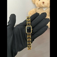 Chanel 香奈兒 方糖手錶 L碼