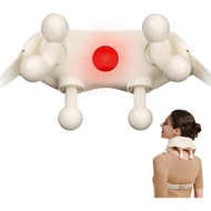 SKG HS500 FSA Eligible Cordless Neck Massager for  Deep Tissue, Shiatsu Shoulder Massager with Heat,