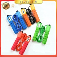 LOUIE Skipping Rope Adjustable Speed Skipping Rope with Counter Jump Rope