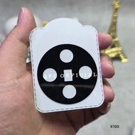 Vivo X100 Vivo X100 Pro Vivo X200 Vivo X200 Pro Camera Protector Tempered Glass Camera Frame Black f