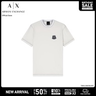 Armani Exchange เสื้อยืดผู้ชาย รุ่น XM002455-AF10358-U0009 สีขาว